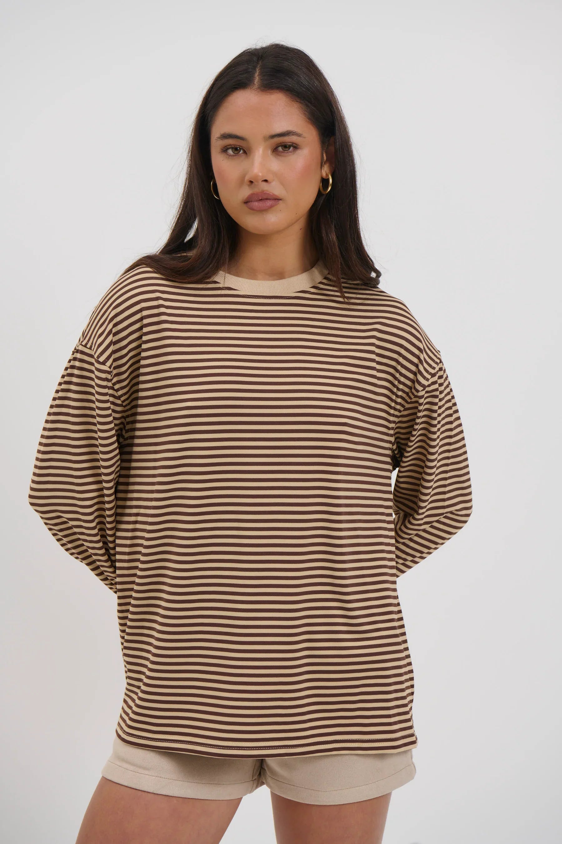 Mila Striped Long Sleeve Top