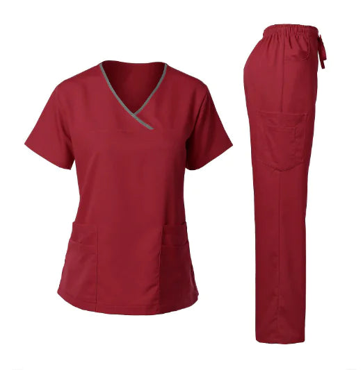 High Quality Women's Nursing Scrubs Set (One Set) FondueHaven