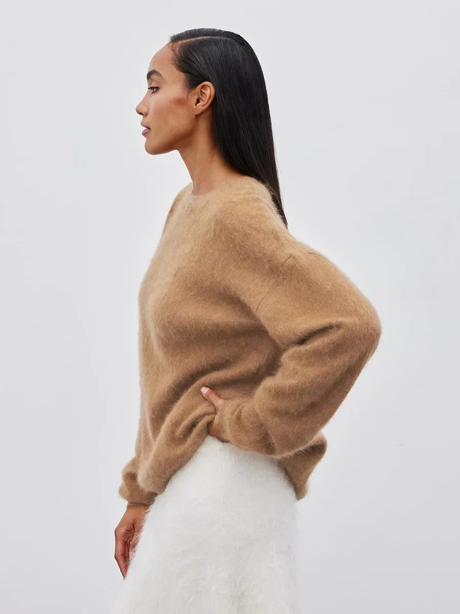 Oversized Mohair Blend Sweater