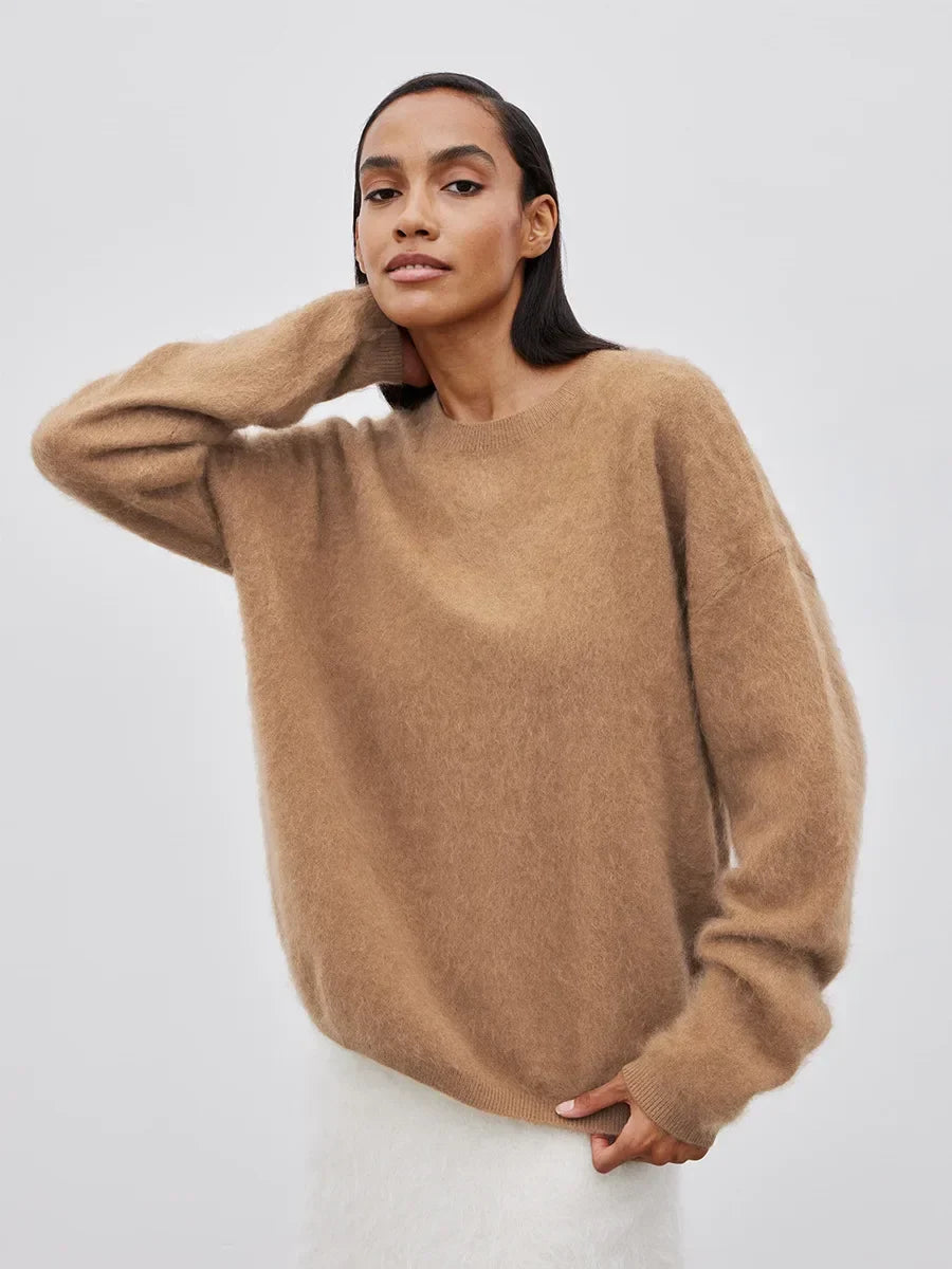 Oversized Mohair Blend Sweater