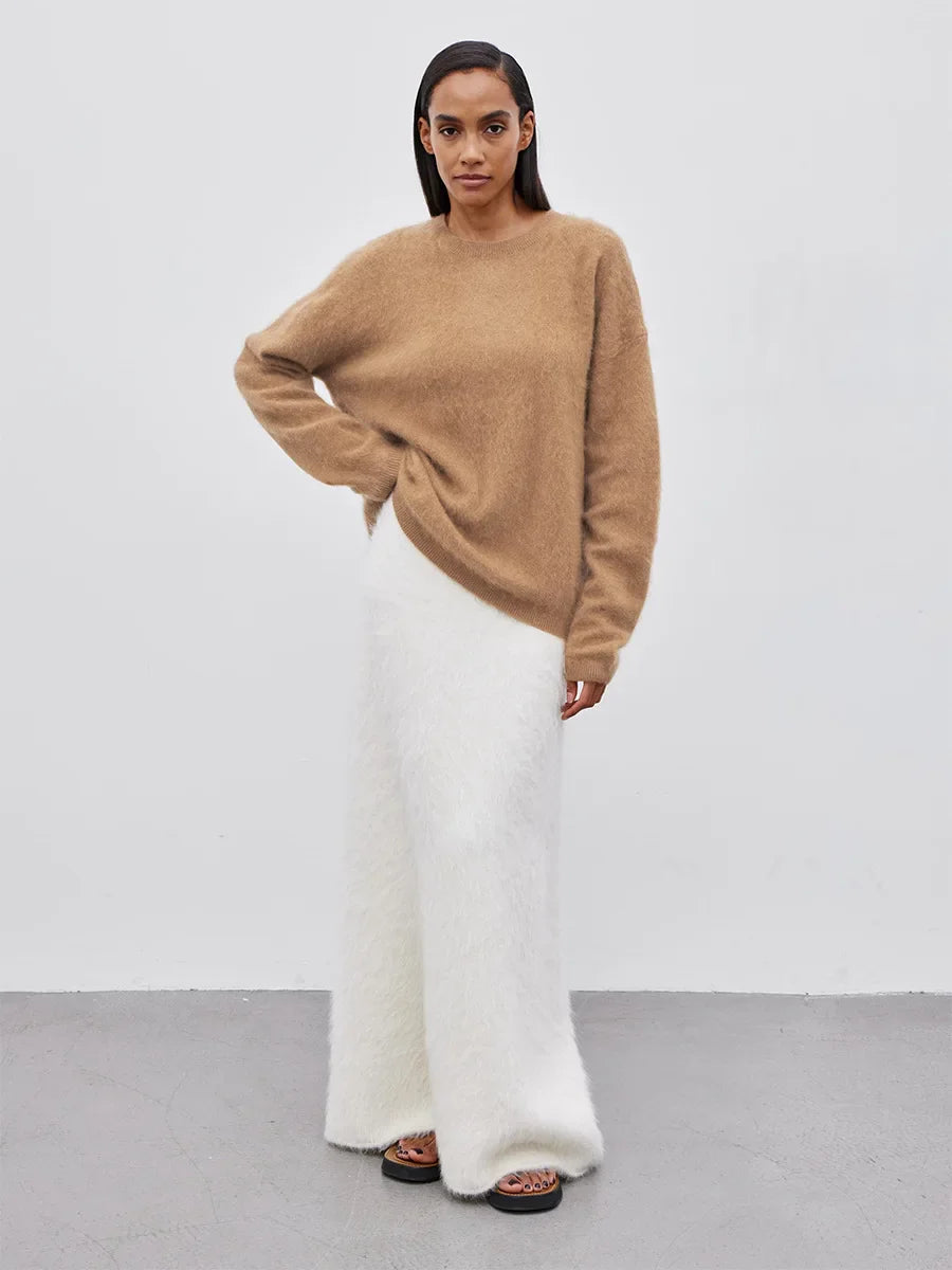 Oversized Mohair Blend Sweater
