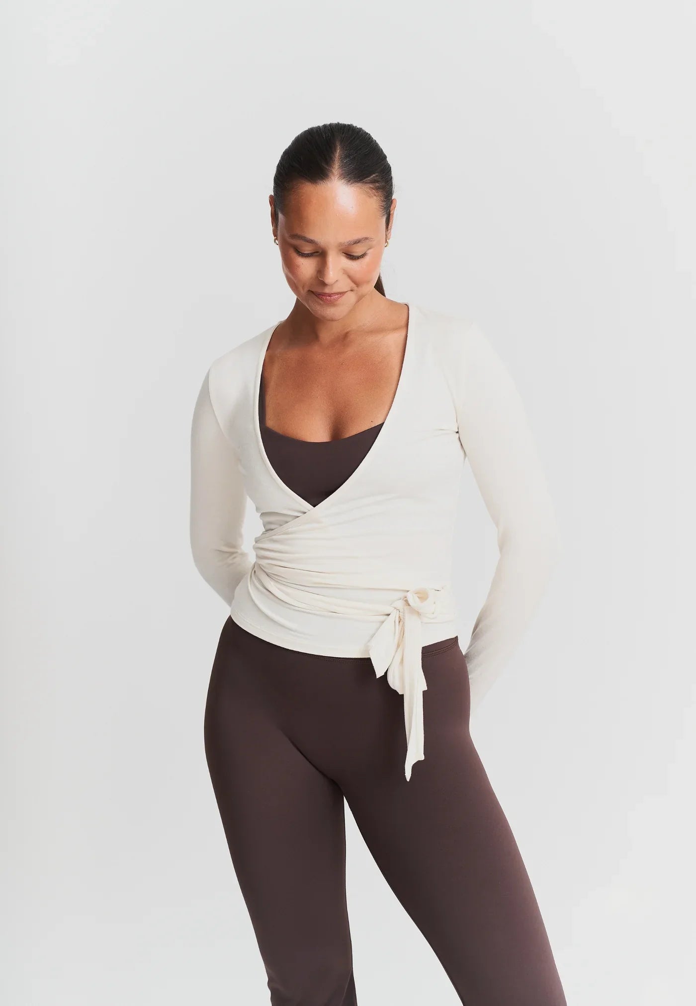 Soft Ballet Wrap Top