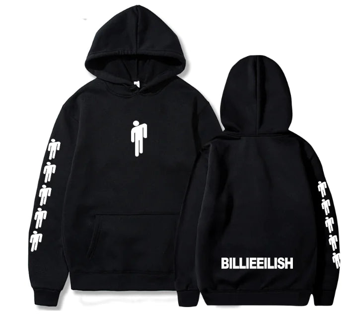 Billie Eilish Hooded Fleece Sweatshirt FondueHaven